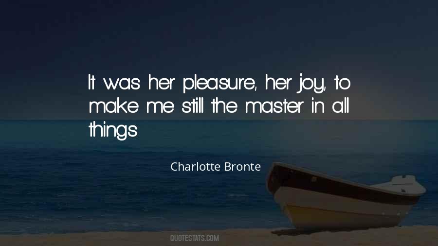 Pleasure Her Quotes #1201379