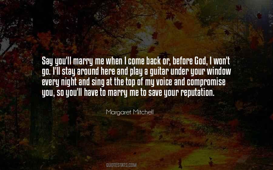 Quotes About Marry Me #1136642