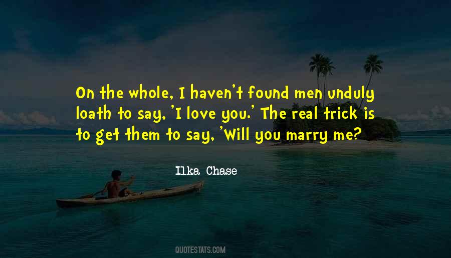 Quotes About Marry Me #1154427