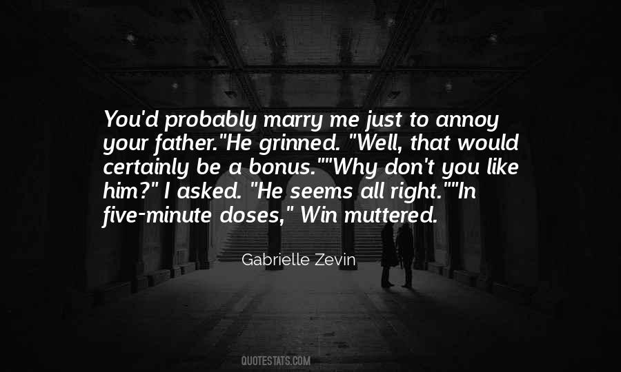 Quotes About Marry Me #1805768