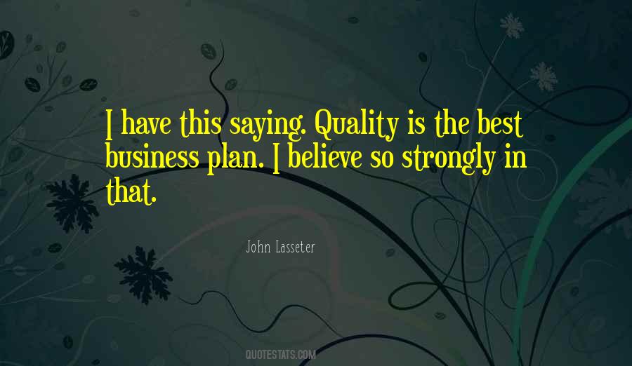 Best Business Plan Quotes #1174843