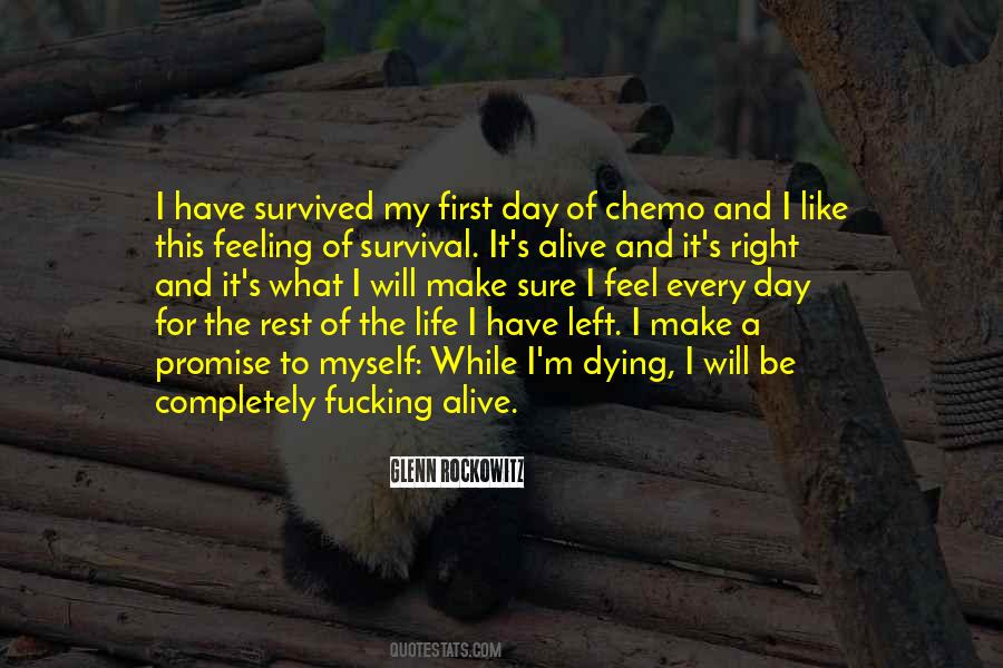 I Have Survived Quotes #17083