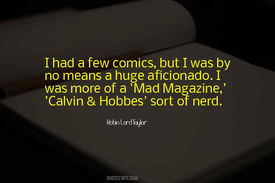 Best Calvin Hobbes Quotes #831104