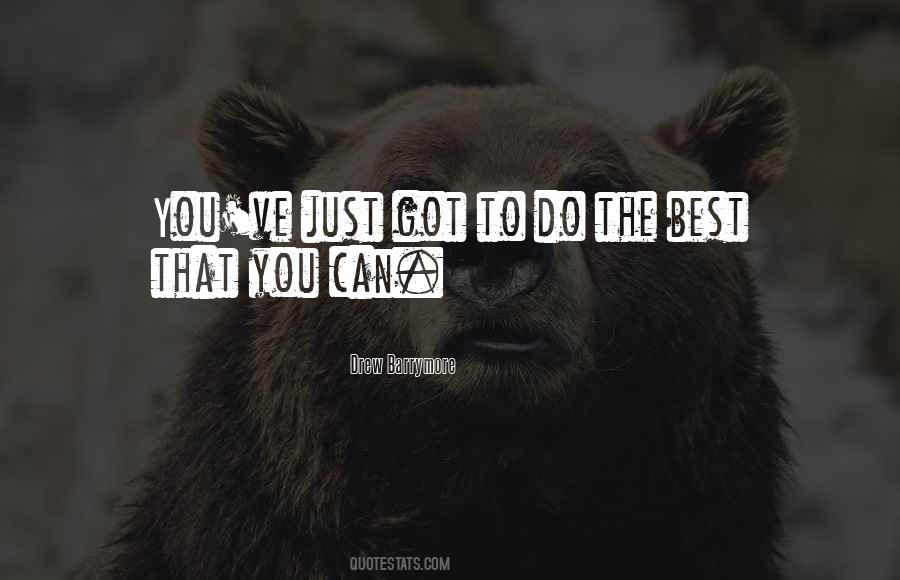 Best Can Do Quotes #77137