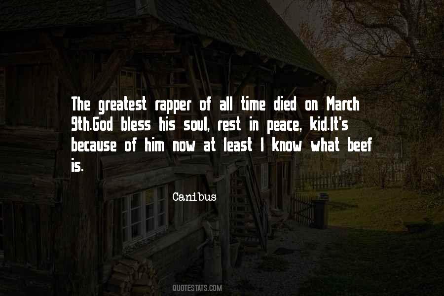 Best Canibus Quotes #507421