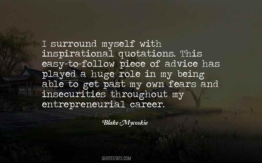 Best Career Advice Quotes #19677