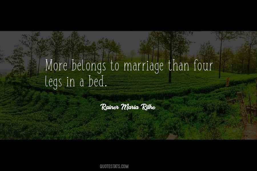 Marriage Bed Quotes #1134223