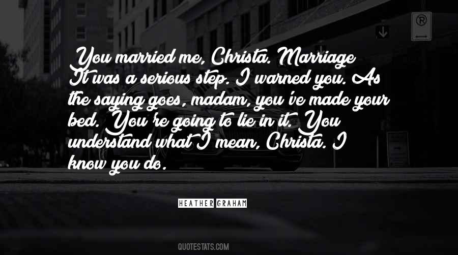 Marriage Bed Quotes #1346679