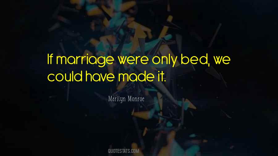 Marriage Bed Quotes #1353268