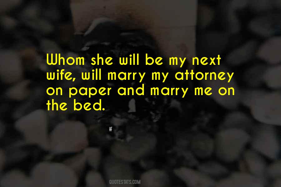 Marriage Bed Quotes #362698