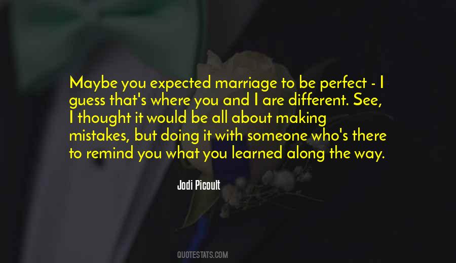 Quotes About Marriage Mistakes #1467992
