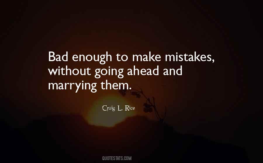 Quotes About Marriage Mistakes #903579