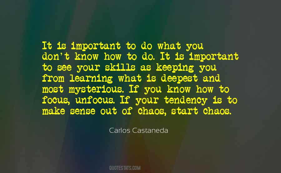Best Castaneda Quotes #712465