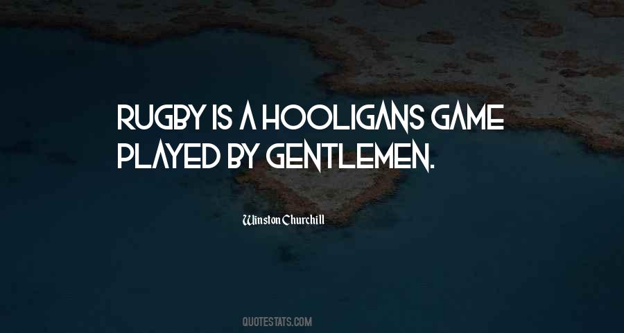 Winston Churchill Rugby Quotes #58274