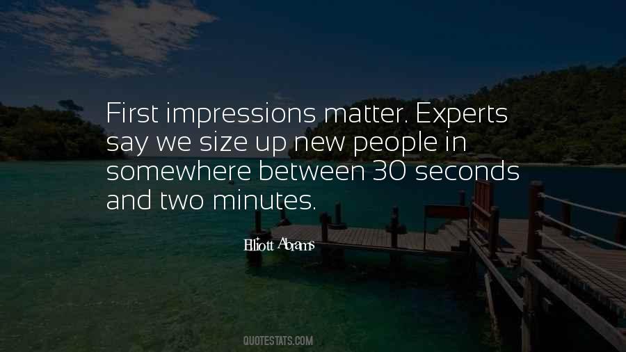 Minutes And Seconds Quotes #1183833