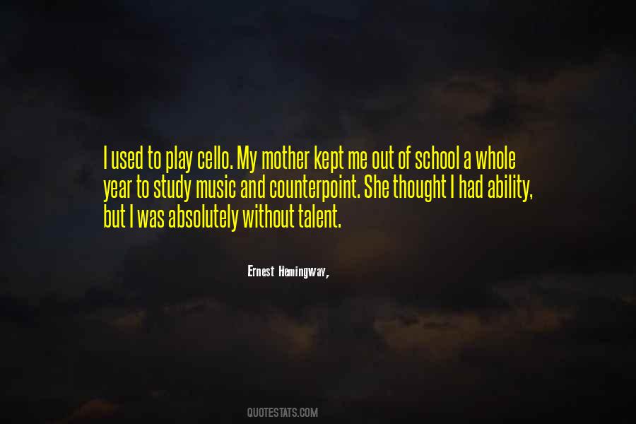 Best Cello Quotes #323513