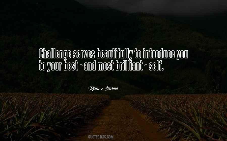 Best Challenges Quotes #1588055