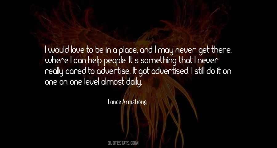 Advertise Yourself Quotes #210423