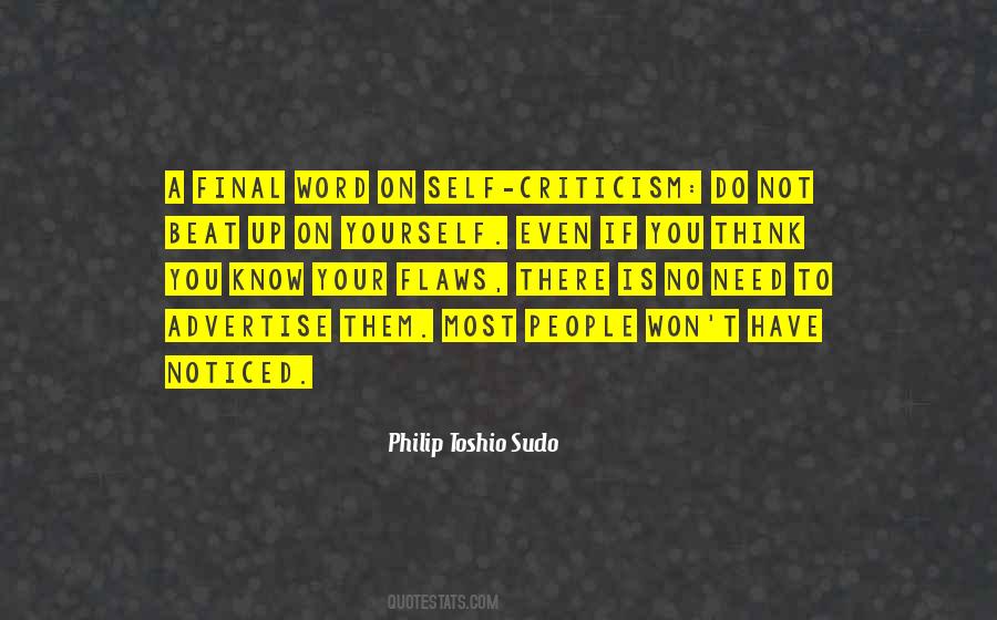 Advertise Yourself Quotes #890864