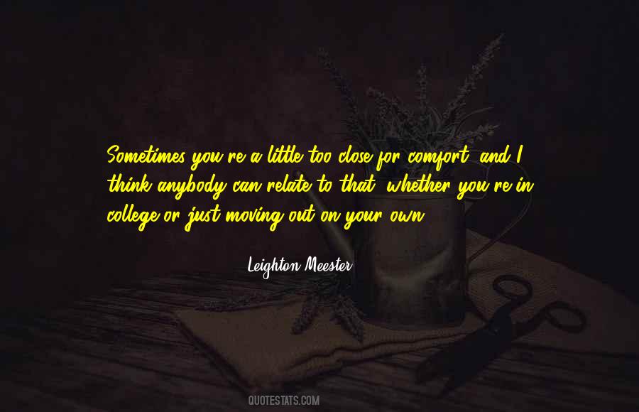 Little Comfort Quotes #1392050