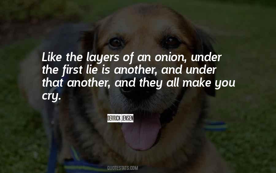 Onions Layers Quotes #1840763