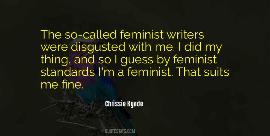 Best Chrissie Hynde Quotes #1286837