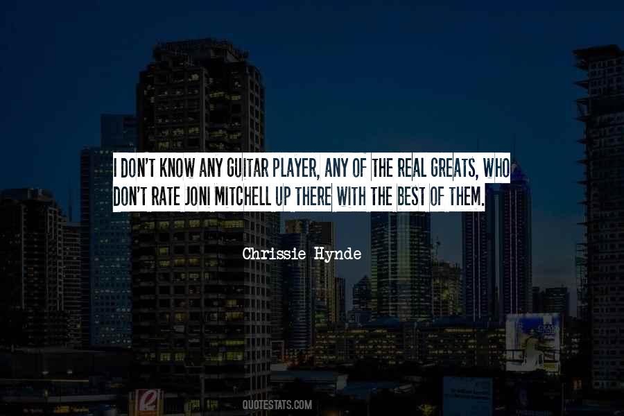 Best Chrissie Hynde Quotes #1397230