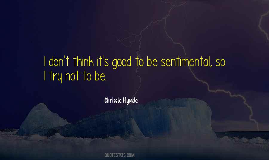 Best Chrissie Hynde Quotes #1656415