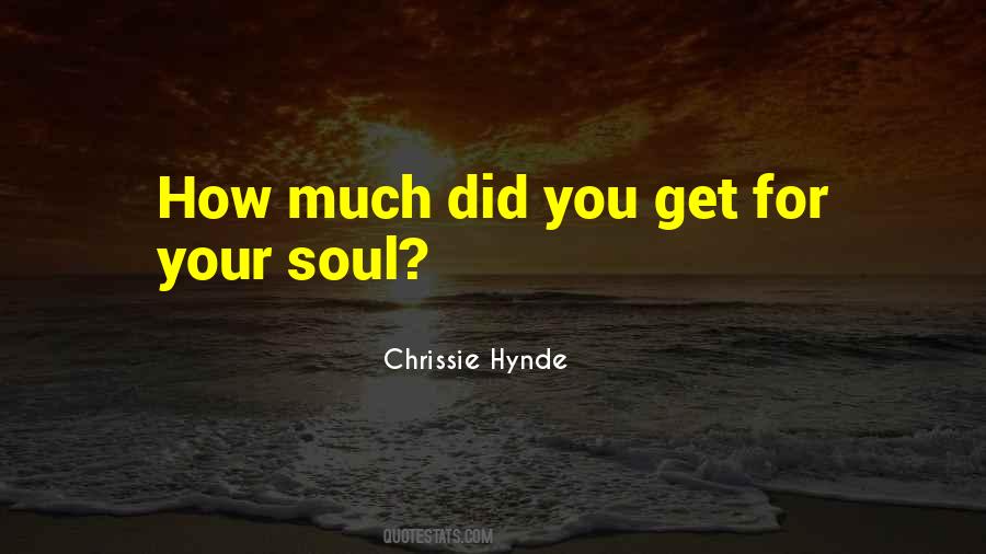 Best Chrissie Hynde Quotes #1677177