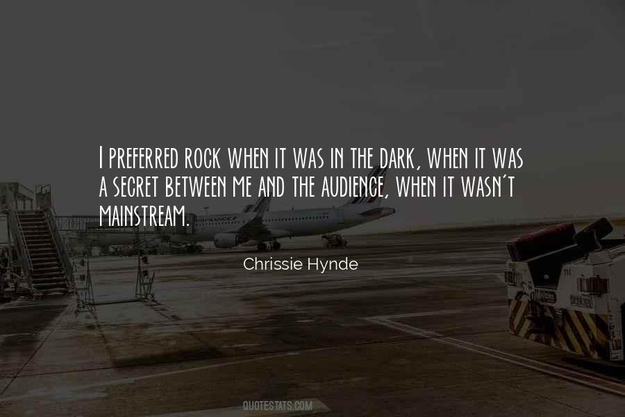 Best Chrissie Hynde Quotes #266198