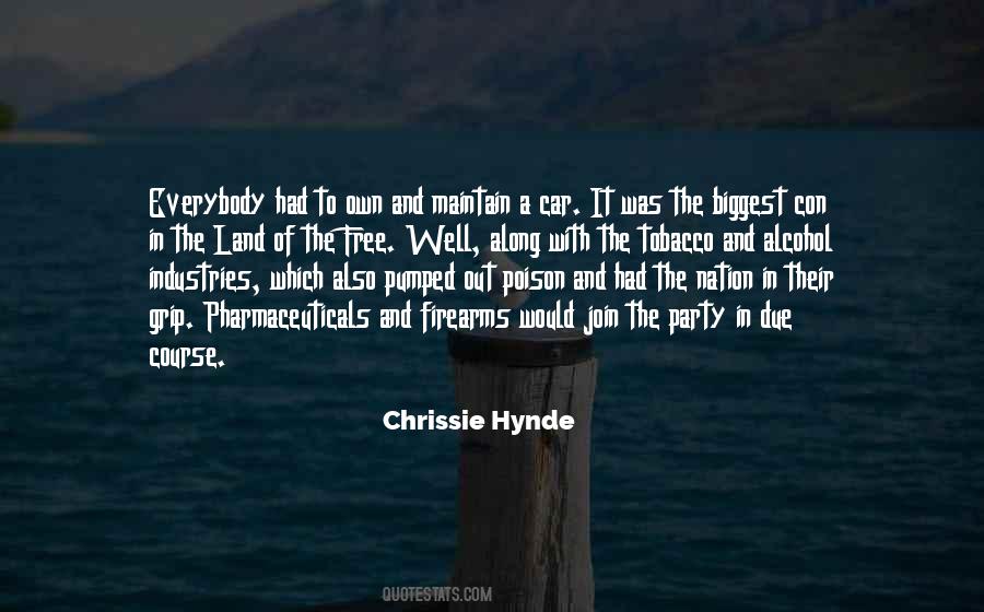 Best Chrissie Hynde Quotes #867250