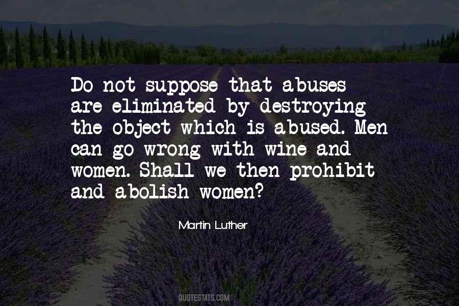 Not Abuse Quotes #27576