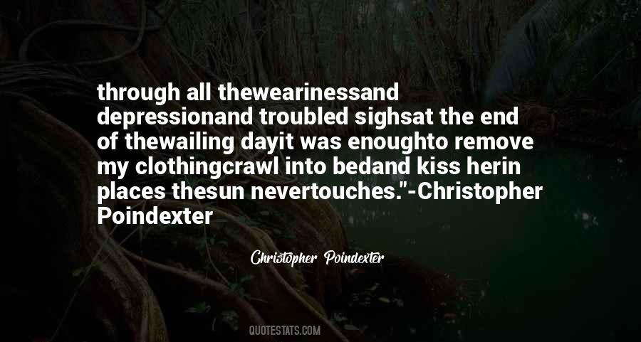 Best Christopher Poindexter Quotes #1083040