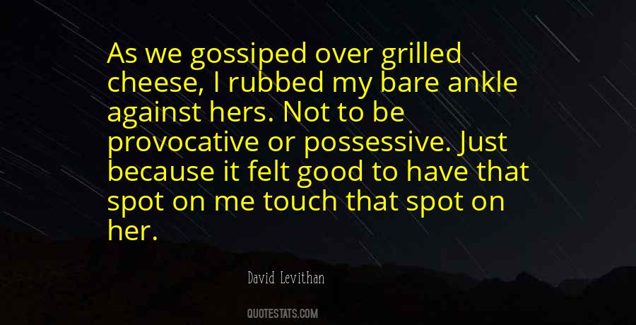 Cheese Touch Quotes #1164954