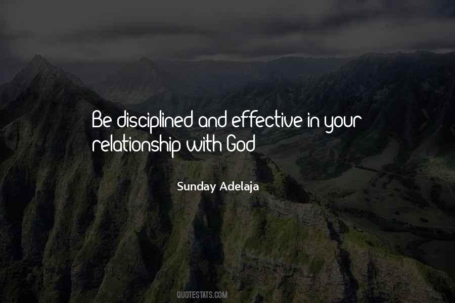 Disciplined Christian Quotes #1831111