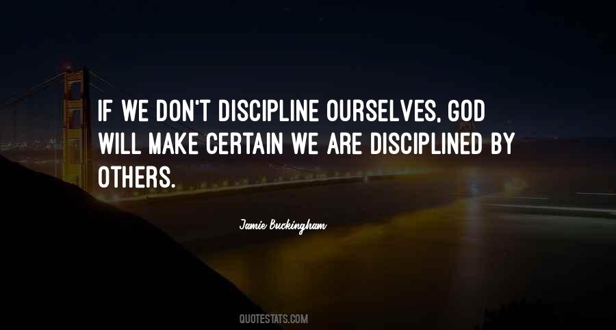 Disciplined Christian Quotes #83487