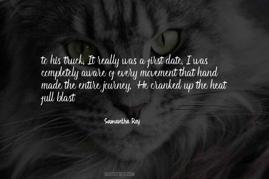 A First Date Quotes #732039