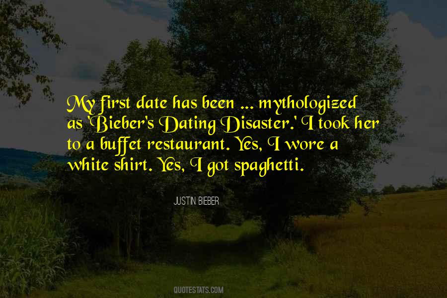A First Date Quotes #765458