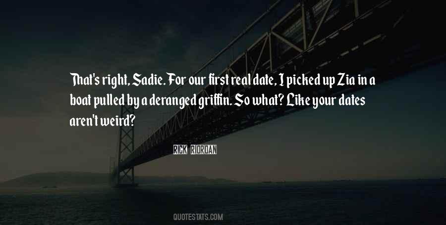 A First Date Quotes #955765