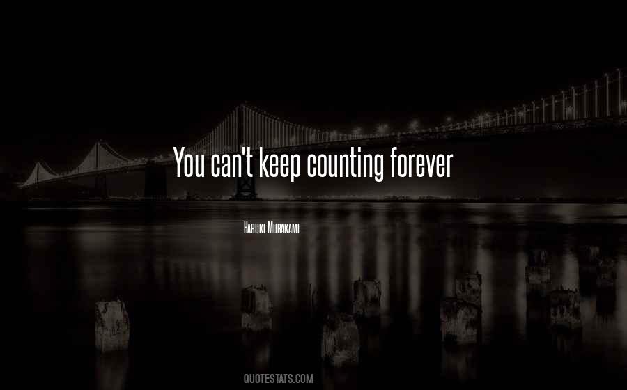 Keep Counting Quotes #1137420