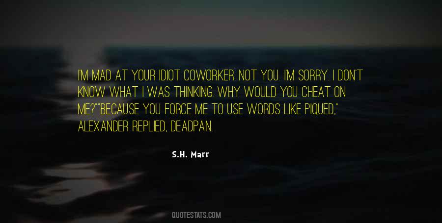 Quotes About Marr #282098