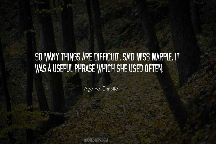 Quotes About Marple #182453