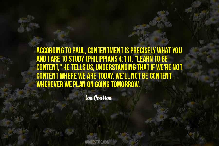 Best Contentment Quotes #109585