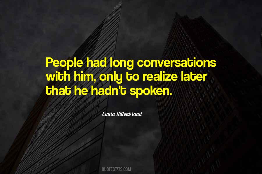 Best Conversations Quotes #27995