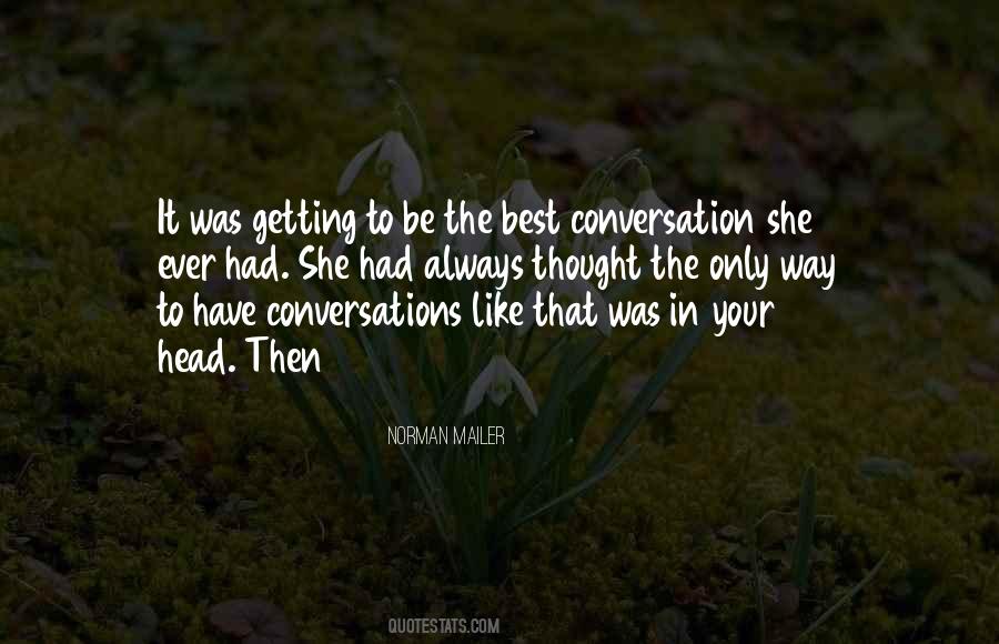 Best Conversations Quotes #412928