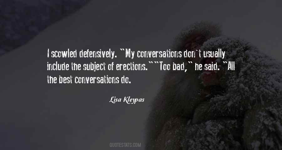 Best Conversations Quotes #916166