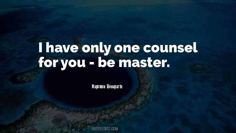 Best Counsel Quotes #183458