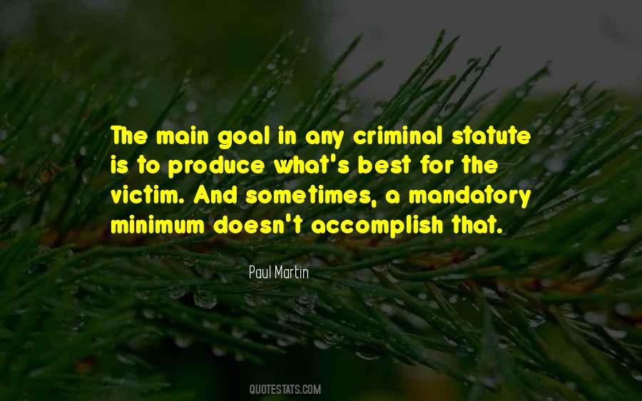 Best Criminal Quotes #355982