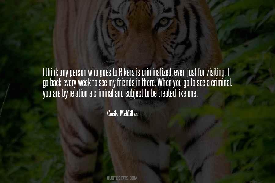 Best Criminal Quotes #51963