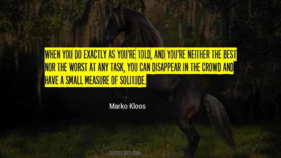 Quotes About Marko #74603